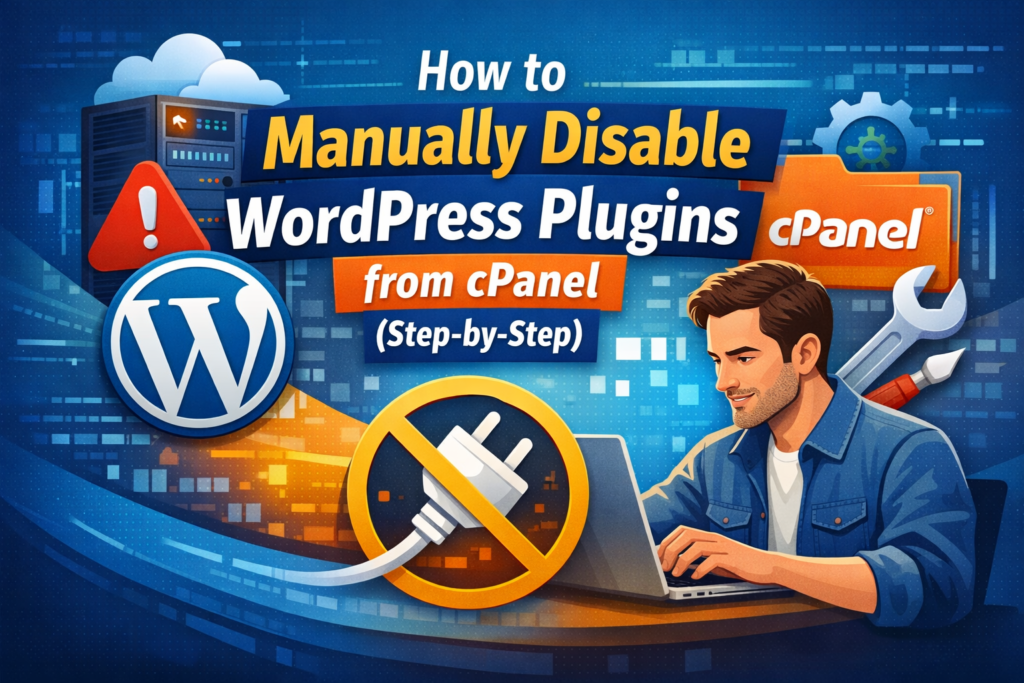 Disable WordPress Plugins from cPanel